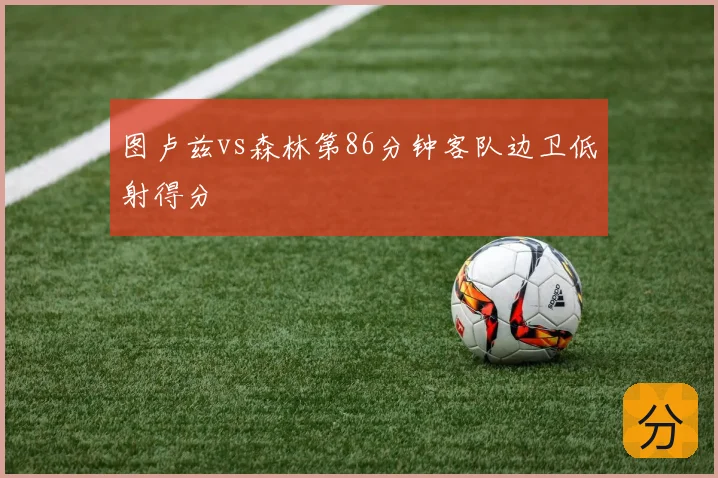 图卢兹vs森林第86分钟客队边卫低射得分